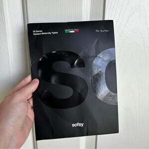 Sofsy The Ava-Mae Opaque Maternity Tights 50 Denier NWT